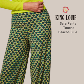 Broek Sara Pants Touche - Beacon Blue -King Louie