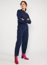 Trui - Knitted Jumper Delicious Minds - cold wind blue