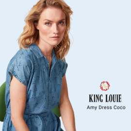 Amy Dress Coco - Moonlight Blue - King Louie
