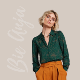 Blouse Carina Valentine - pine green