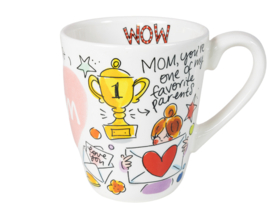 Blond Amsterdam mug Mom 3d heart