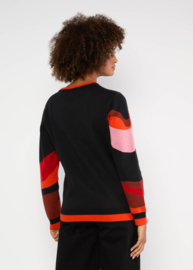 Trui - Knitted Jumper Cosy storyteller - autumn wave