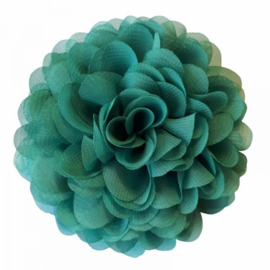 Urban Hippies Bloemen: Waterfall green Chiffon Corsage