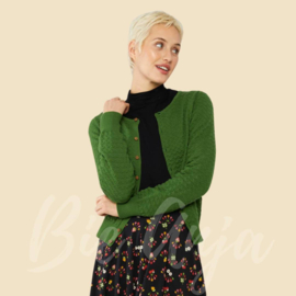 Vestje - Cardigan Save the Brave - mushroom green knit