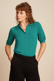 Blouse Carina Ecovero Light - Eden Green