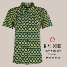 Blouse Maisie Touche - Beacon Blue - King Louie