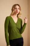 King Louie Cardi V Cocoon Posey Green