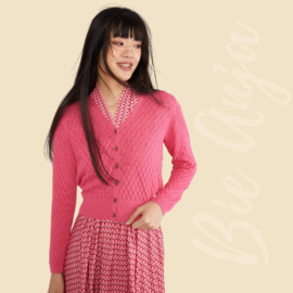 Vestje - Cardigan Save the World -sweetness fruit pink