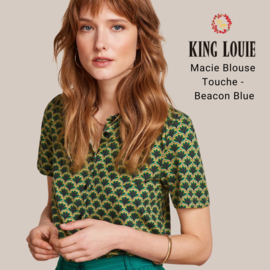 Blouse Maisie Touche - Beacon Blue - King Louie