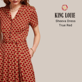 Sheeva Dress Touche - True Red - King Louie