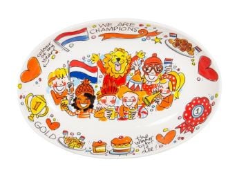 Buitenboordmotor Verzorgen Plagen Blond Amsterdam Specials: Ovale Schaal Oranje ⌀28.5 cm | Blond Amsterdam |  Bieanja