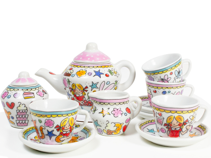 Het Allerleukste 'Blond' Kinderservies voor Vrolijke Maaltijden () Het Allerleukste 'Blond' Kinderservies voor Vrolijke Maaltijden