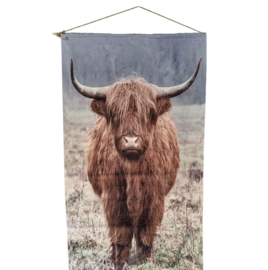 Countryfield Wanddoek Bresser hooglander Groot