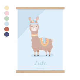 A3 naamposter - 'Boho' Lama