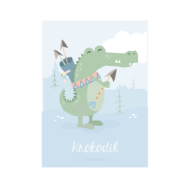 A3 poster - Krokodil