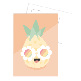 Ansichtkaart 'Summer Sweet' Pineapple