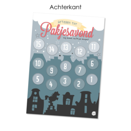 A4 Sinterklaas Aftelposter & Stickers