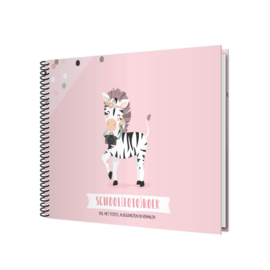 Schoolfotoboek - roze