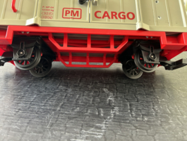 Partij playmobil rails 4384 met cargo wagon