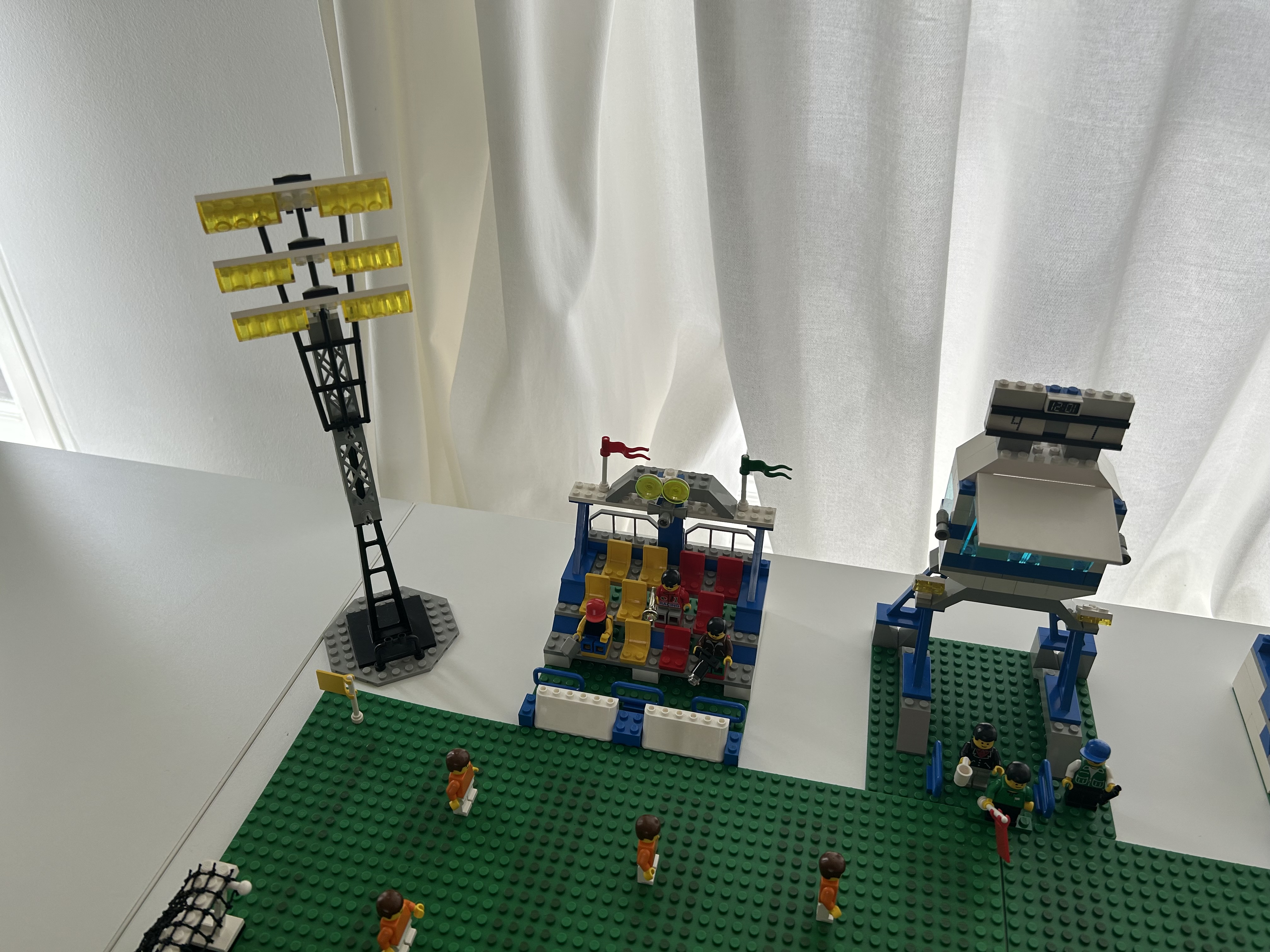 Lego voetbalveld soccer