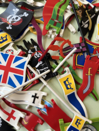 Partij Playmobil vlaggen