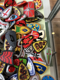 Partij Playmobil schilden ridder divers