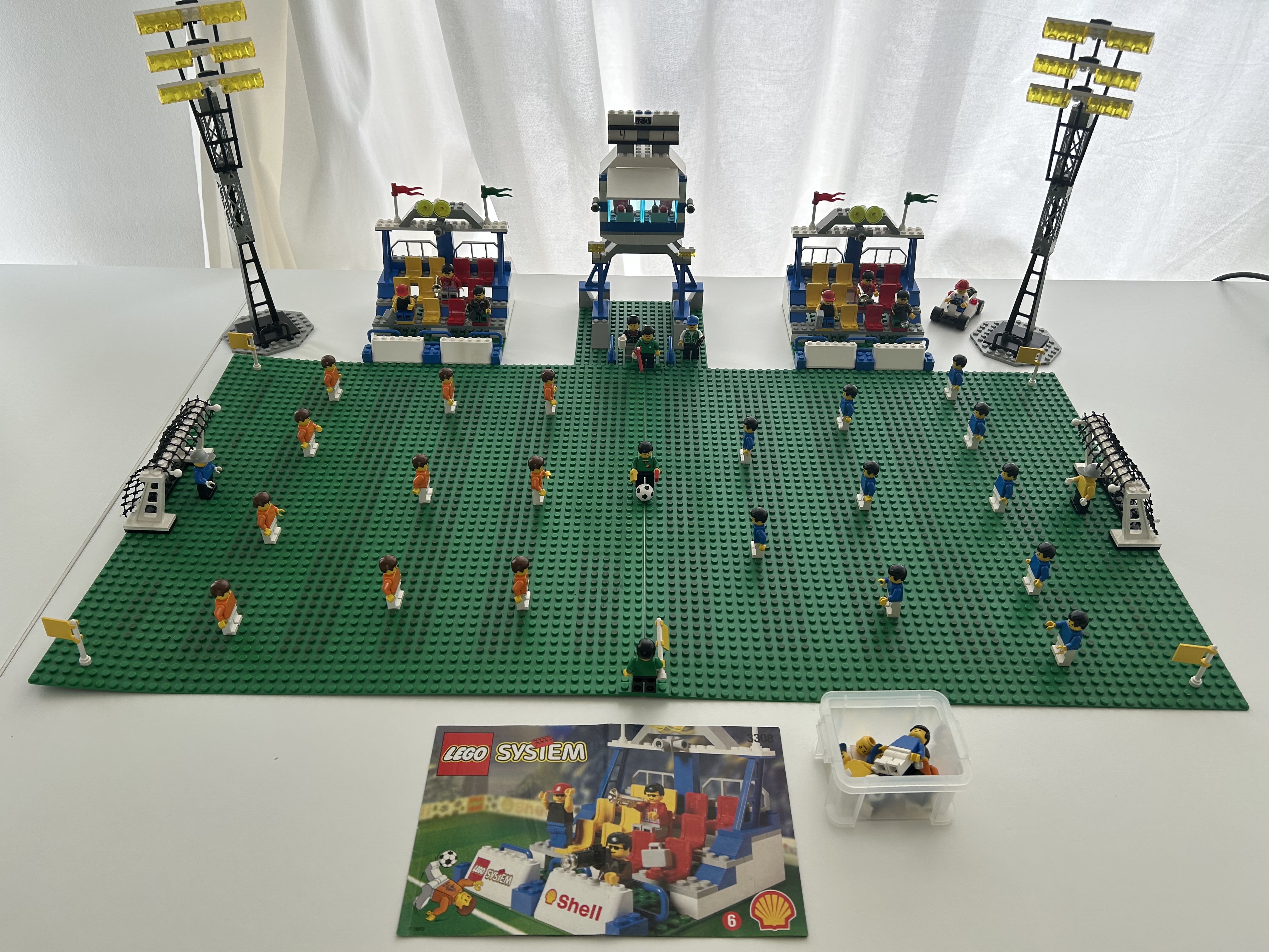 Lego voetbalveld soccer