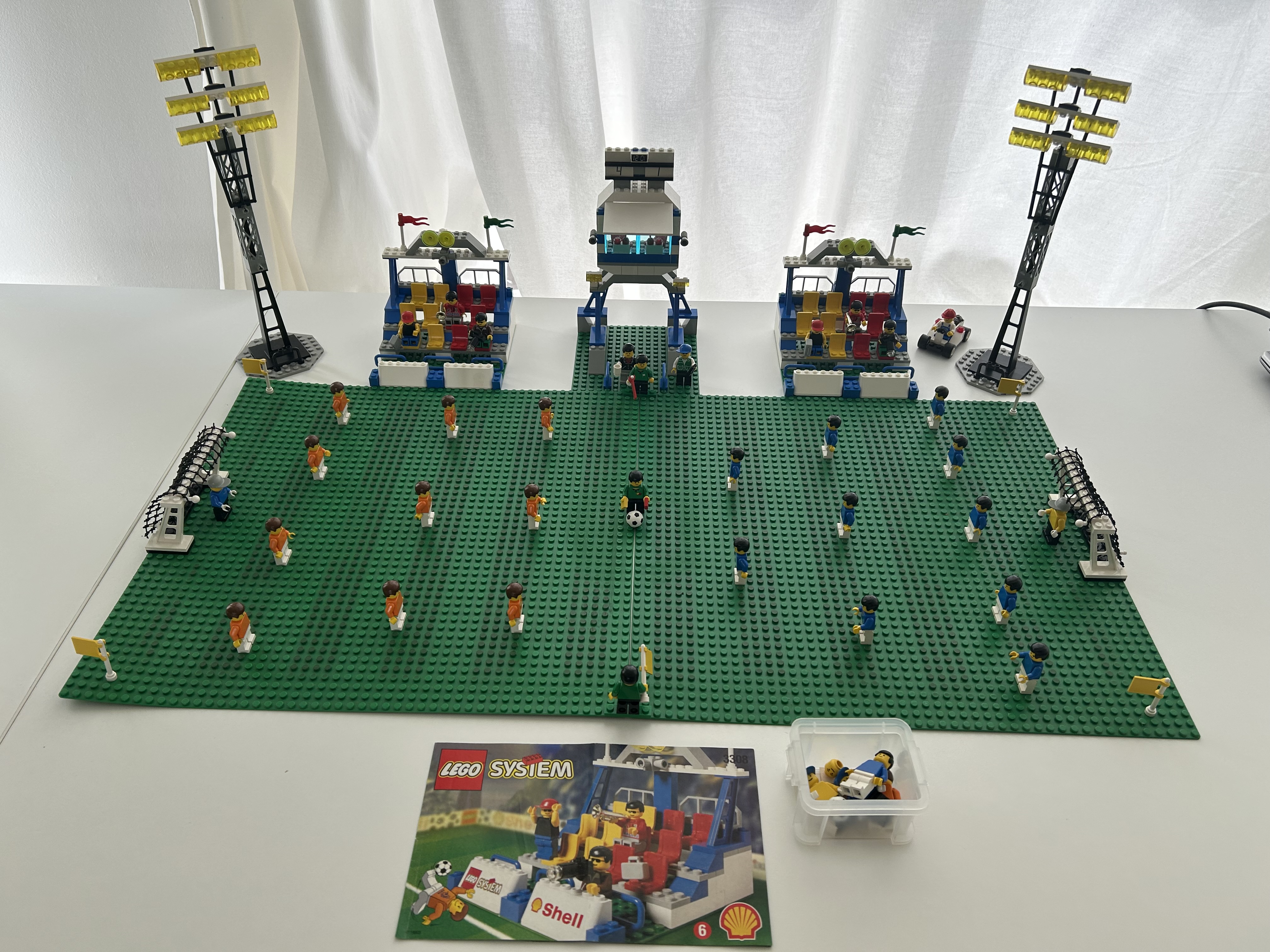 Lego voetbalveld soccer