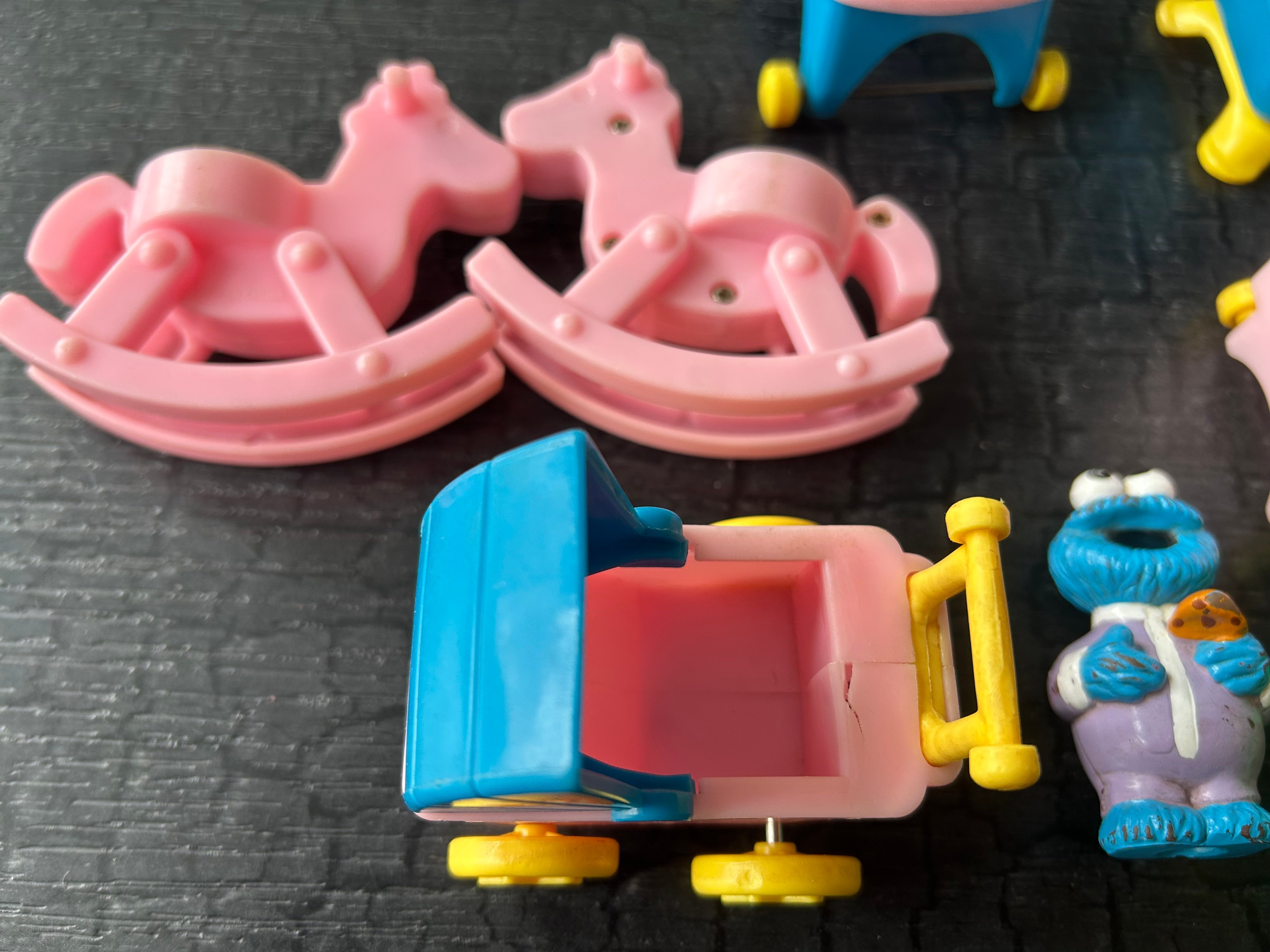 Vintage Tyco meubel voor sesamstraat huis