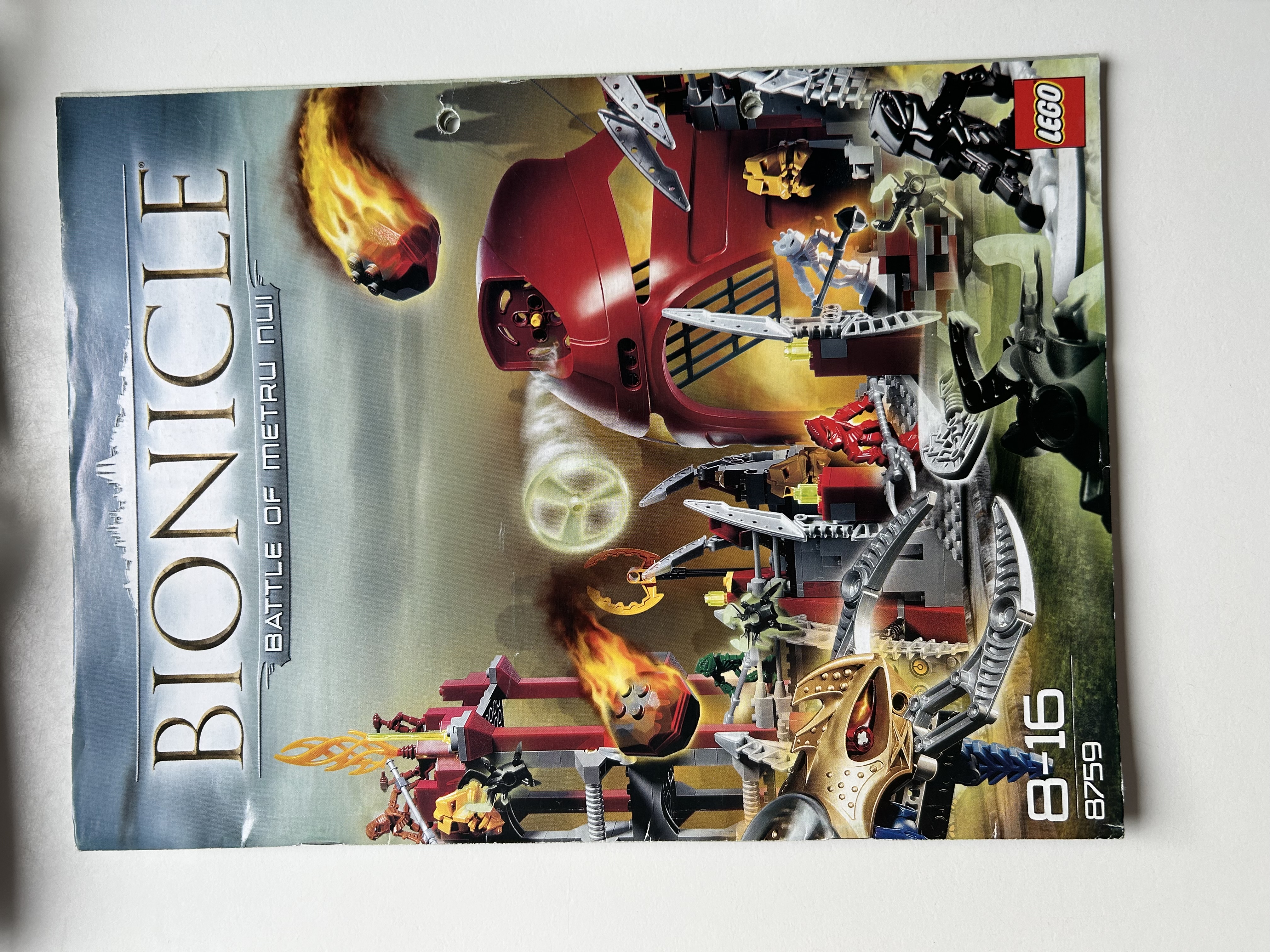 8759 Bionicle Battle of Metru Nui
