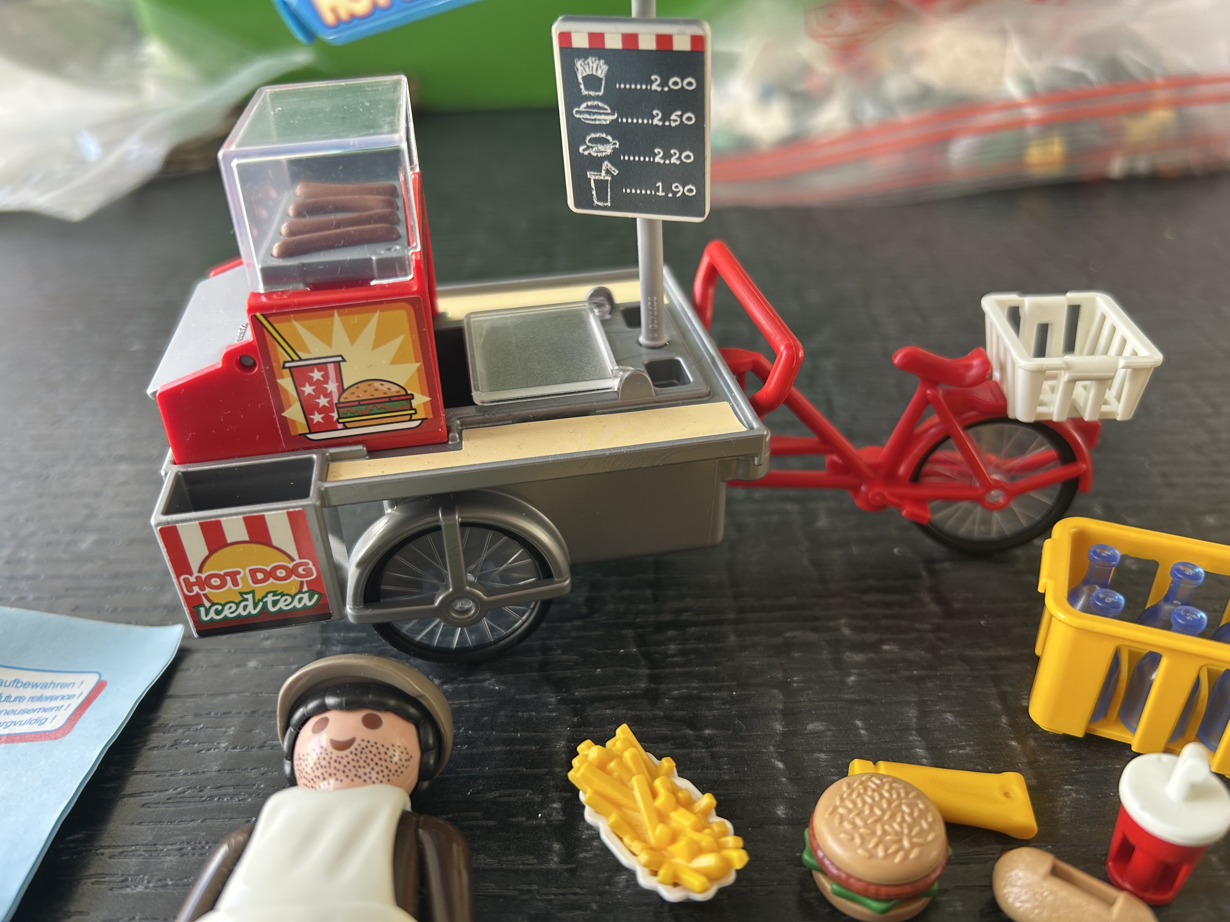 Playmobil Ghostbusters Slimer met hotdog stand
