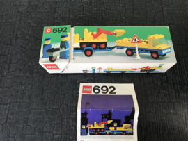 692 Legoland - Road Repair crew (met doos)