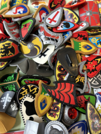 Partij Playmobil schilden ridder divers