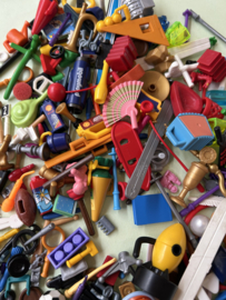 Partij Playmobil spulletjes