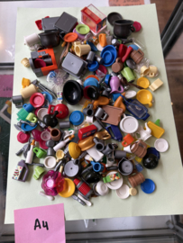 Partij Playmobil tasjes mandjes bakjes