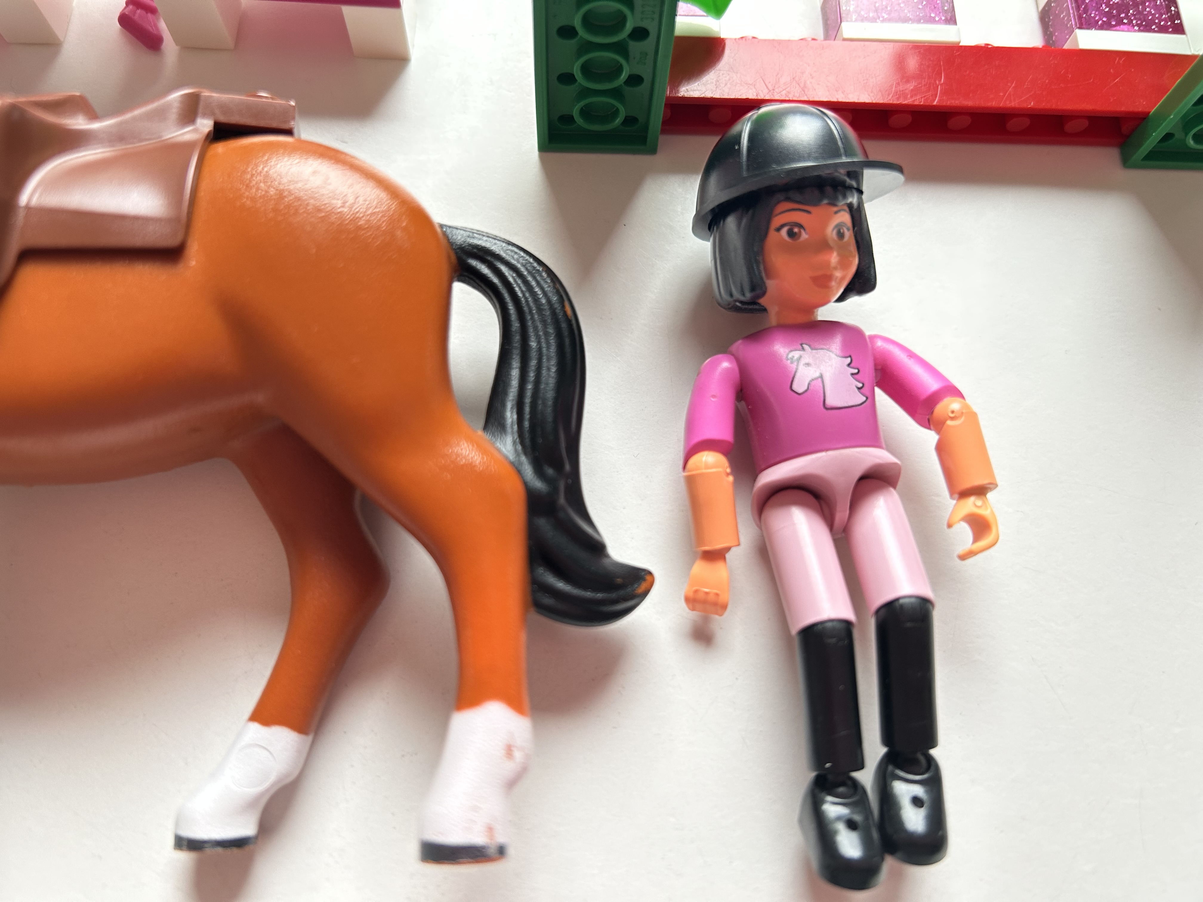 Lego Belville ruiter met paard