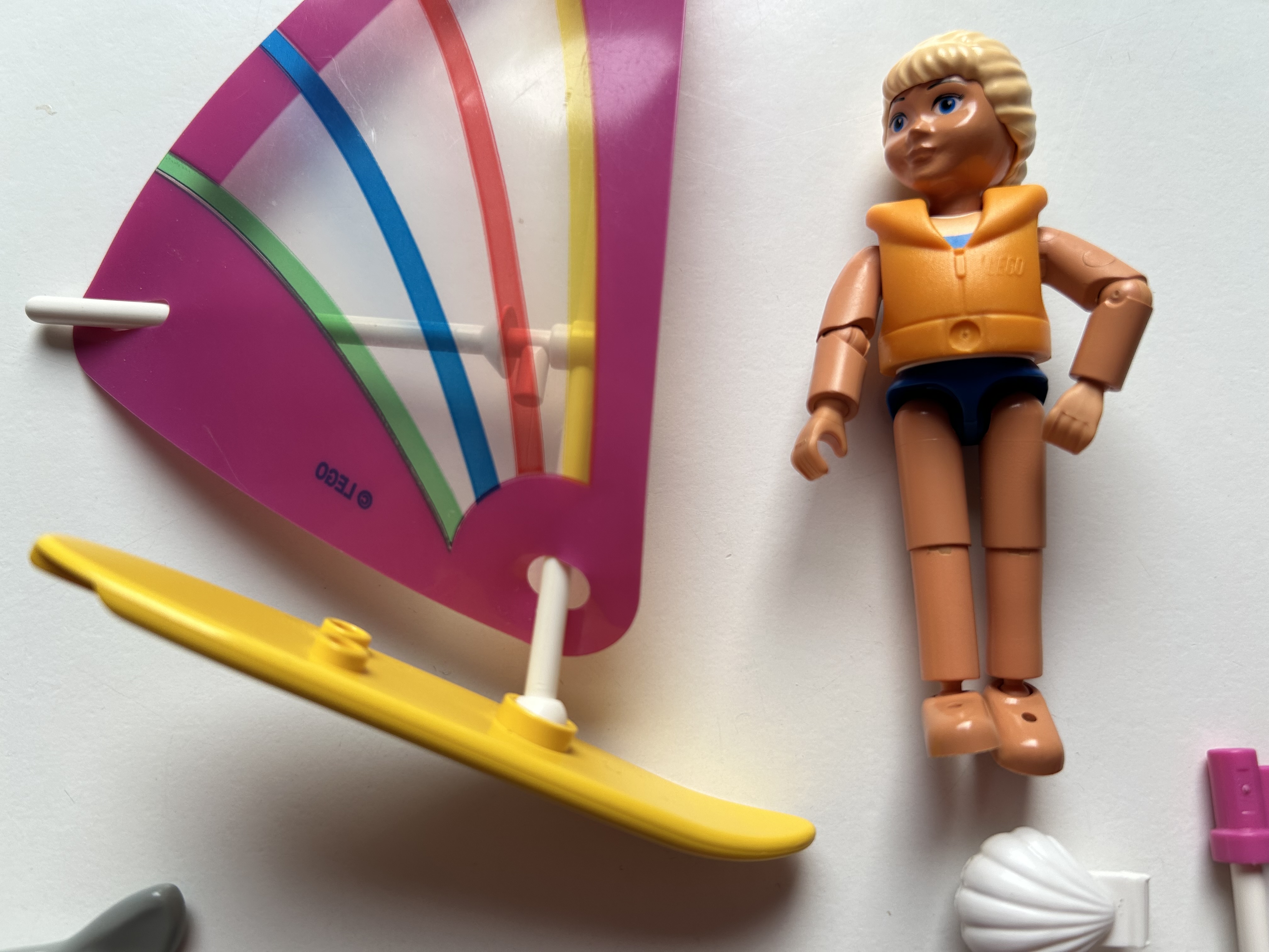 Lego Belville surfer met dolfijn