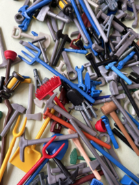 Partij Playmobil gereedschap