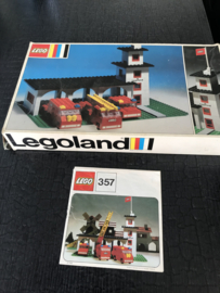 357 Legoland - Fire Staion (met doos)