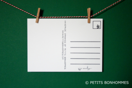 POSTKAART (A6)  BALLON (zonder envelop)