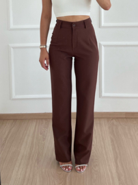 PANTALON DARK BROWN