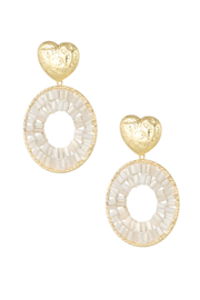 HEARTS STATEMENT EARRINGS