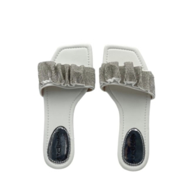 SLIPPERS WHITE