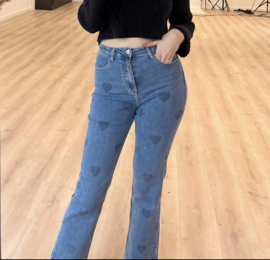 STRAIGHT JEANS HEART