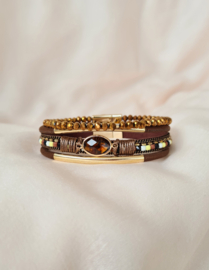 Armband -  Luxious Brown