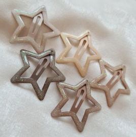 Glitter Stars - 4 cm