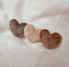 Cosy Hearts - Brown Mix