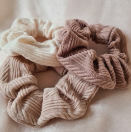 Soft Scrunchie - Brown