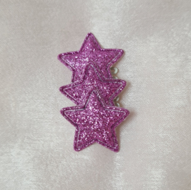 Glitter Stars - Purple