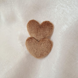Cozy Hearts - Brown